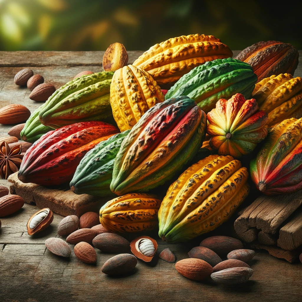 Cocoa Butter botanical illustration